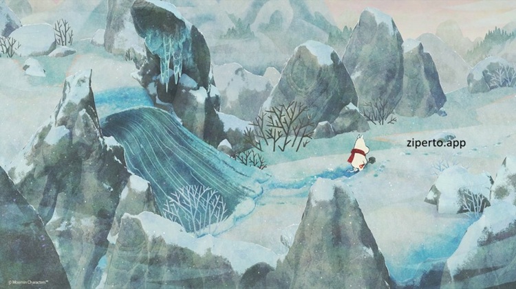 Moomintroll: Winter’s Warmth 2026 gameplay featuring cozy winter exploration, snowy landscapes, and relaxing adventure.