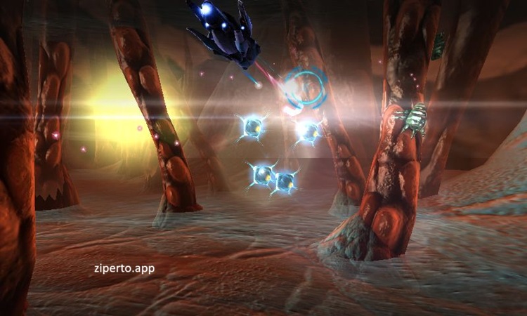 Nano Assault EX 2026 gameplay featuring fast twin-stick shooting, microscopic environments, virus battles and explosive sci-fi action.