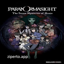 PARANORMASIGHT: The Seven Mysteries of Honjo game info featuring Square Enix visual novel horror adventure, supernatural mysteries, and Nintendo Switch gameplay.