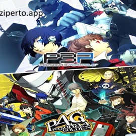 Persona 3 Portable & Persona 4 Golden Bundle gameplay featuring Persona battles, anime characters, dungeon exploration, social links, and JRPG adventures.
