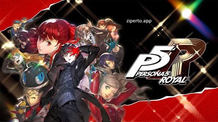 Persona 5 Royal Nintendo Switch gameplay featuring the Phantom Thieves exploring the Metaverse and battling enemies.
