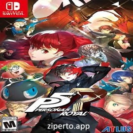 Persona 5 Royal Nintendo Switch gameplay featuring the Phantom Thieves exploring the Metaverse and battling enemies.