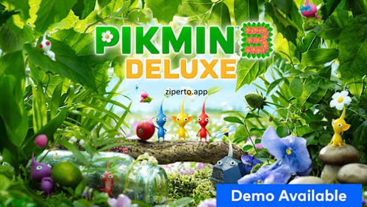 Pikmin 3 Deluxe 2026 gameplay featuring colorful Pikmin, vibrant landscapes, strategic exploration, puzzle-solving and Nintendo Switch adventure.