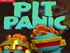 Pit Panic gameplay showing a player avoiding dangerous obstacles and surviving fast-paced action challenges.