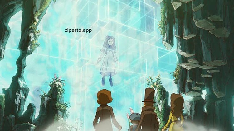 Professor Layton and the Azran Legacy gameplay featuring Professor Layton, puzzle solving, mystery investigations, animated characters, and adventure.