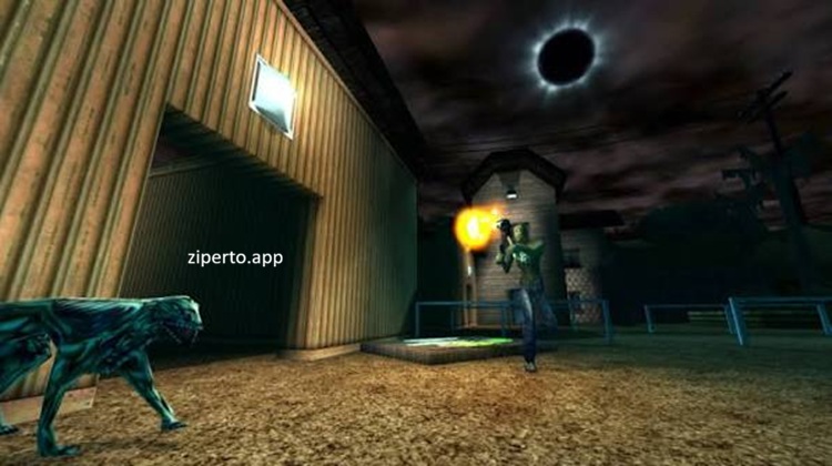 Shadow Man Remastered gameplay showing Shadow Man exploring a dark supernatural world and battling terrifying enemies.
