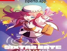 Sixtar Gate STARTRAIL 2026 gameplay featuring anime characters, rhythm note tracks, futuristic visuals and fast-paced gameplay.