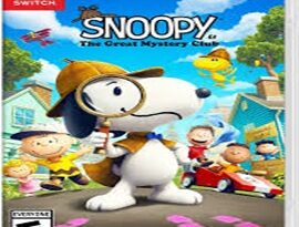 Snoopy & The Great Mystery Club gameplay exploring Peanuts locations, finding clues, and helping Charlie Brown and friends.