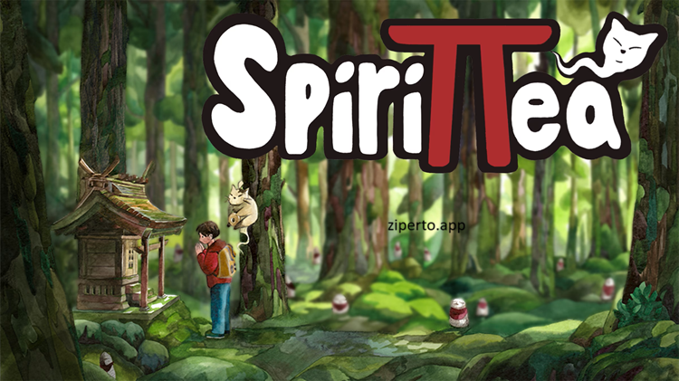 Spirittea 2026 gameplay featuring a magical bathhouse, friendly spirits, village exploration, cozy life simulation, and relaxing pixel-art visuals.