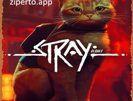 Stray gameplay featuring a lost cat exploring a mysterious neon-lit city filled with robots and hidden secrets.