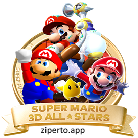 Super Mario 3D All-Stars gameplay featuring classic 3D platforming, Mario exploring colorful worlds, collecting Power Stars, and Nintendo Switch action.