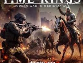 Time Kings: Modern War in Medieval Age gameplay featuring modern soldiers, medieval castles, advanced weapons, tactical battles and strategy warfare.