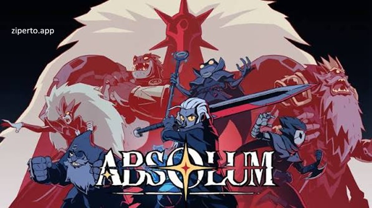 Absolum 2026 featuring fantasy heroes, magical combat, hand-drawn environments, enemies and branching paths.