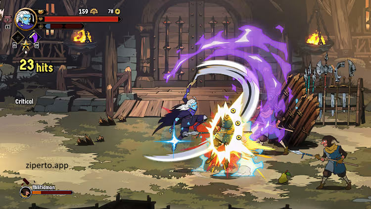 Absolum 2026 featuring fantasy heroes, magical combat, hand-drawn environments, enemies and branching paths.