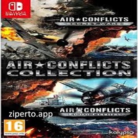 Air Conflicts Collection 2026 Switch NSP featuring World War aircraft in aerial combat