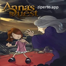 Anna's Quest gameplay featuring magical puzzles, fantasy exploration, telekinetic powers, charming characters and hand-drawn adventure scenes.