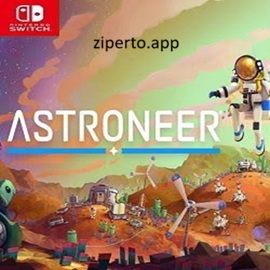 Astroneer 2026 featuring astronauts, colorful alien planets, space bases, vehicles and planetary exploration.