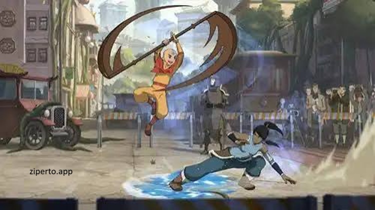 Avatar Legends: The Fighting Game gameplay featuring elemental bending battles, iconic heroes and powerful special attacks.