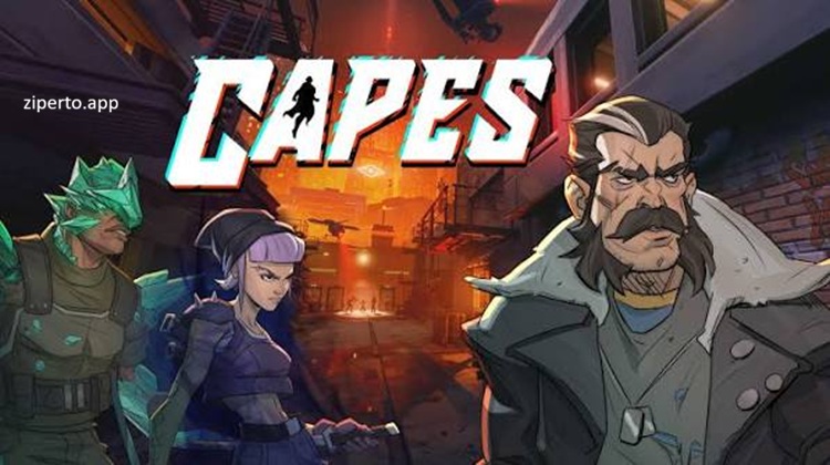 Capes gameplay featuring tactical superhero battles, turn-based strategy, hero abilities and city-saving missions.