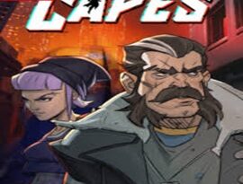 Capes gameplay featuring tactical superhero battles, turn-based strategy, hero abilities and city-saving missions.