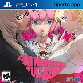 Catherine: Full Body 2026 featuring Vincent with Catherine, Katherine and Rin in a stylish anime puzzle adventure.