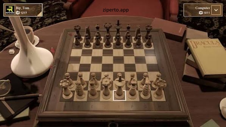 Chess Ultra 2026 featuring board with detailed pieces during a strategic match.