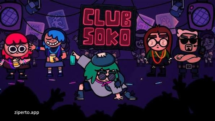 Club Soko gameplay featuring grid-based box puzzles, strategic crate pushing, relaxing gameplay and clever level design.