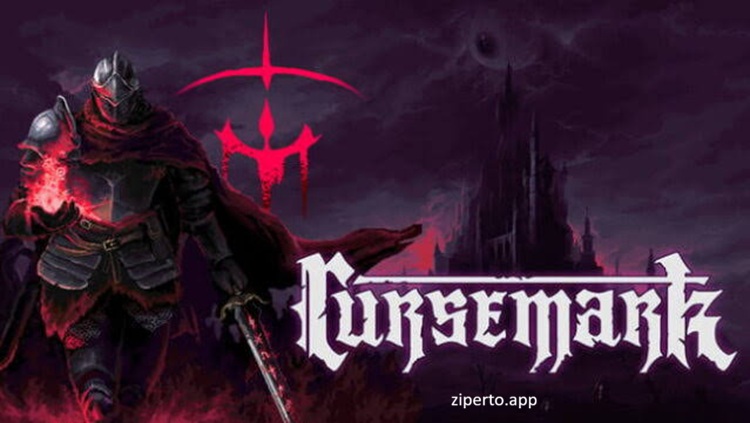 Cursemark gameplay featuring dark fantasy combat, dungeon exploration, powerful weapons and challenging boss encounters.