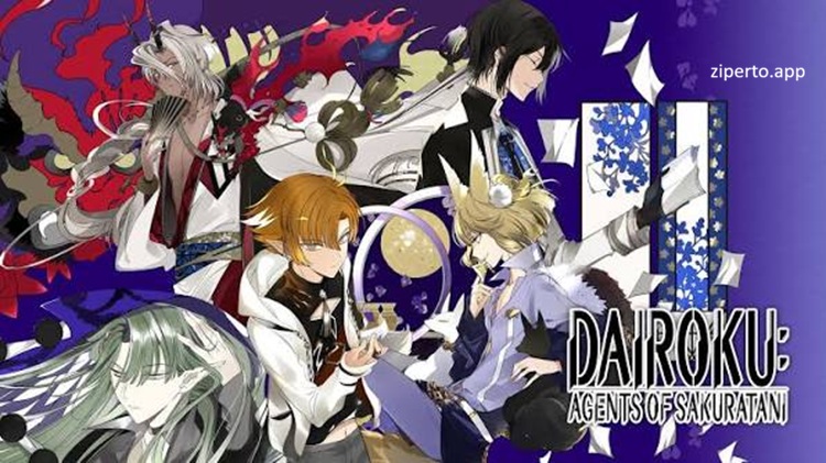 Dairoku: Agents of Sakuratani 2026 featuring Shino Akitsu and mysterious supernatural characters.