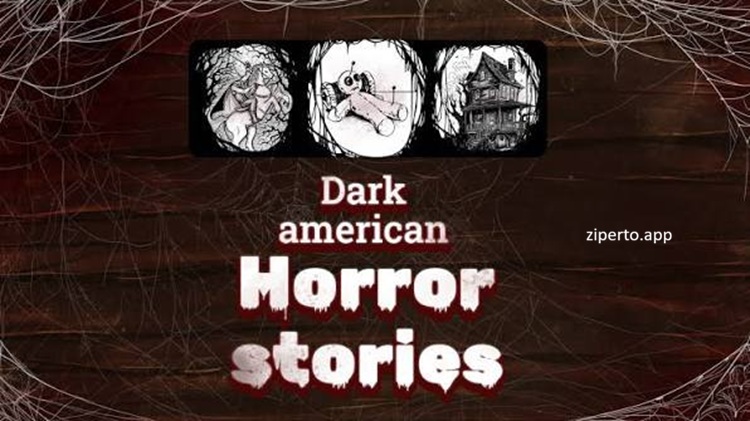 Dark American Horror Stories 2026 gameplay showing an eerie setting with dark visuals and mysterious supernatural scenes.