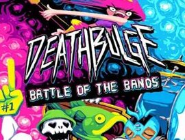 Deathbulge: Battle of the Bands showing musicians battling strange enemies with music-themed attacks into RPG world.