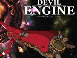 Devil Engine 2026 featuring the battling enemy fleets, bullets and mechanical threats across a dark pixel-art future.