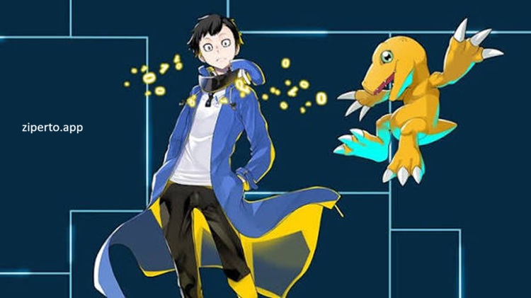 Digimon Story: Cyber Sleuth Hacker's Memory featuring Keisuke, Digimon battles, digital worlds and RPG gameplay.