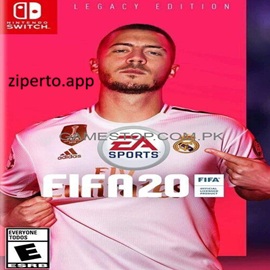 FIFA 20 Legacy Edition 2026 featuring football players, stadium action, updated kits and classic soccer gameplay.