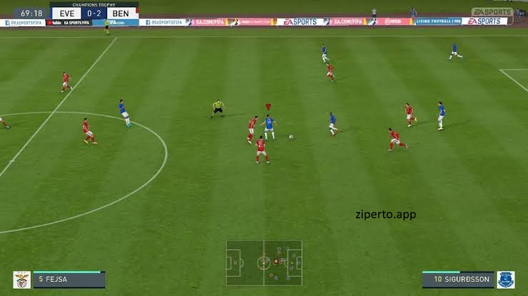 FIFA 20 Legacy Edition 2026 featuring football players, stadium action, updated kits and classic soccer gameplay.