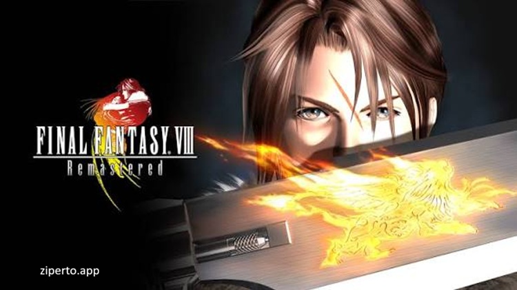 FINAL FANTASY VIII Remastered 2026 showing Squall and Rinoa with battles, Guardian Forces and classic RPG gameplay.