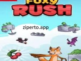 FoxyRush gameplay featuring fast platform action, colorful stages, quick reflex challenges and endless running fun.