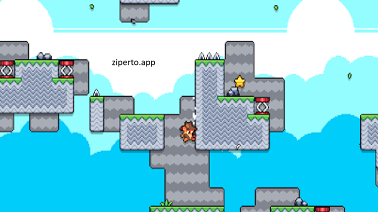 FoxyRush gameplay featuring fast platform action, colorful stages, quick reflex challenges and endless running fun.