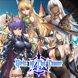 Girls of The Tower 2026 featuring female heroes, fantasy battles, minion cards, and pixel art strategy gameplay.