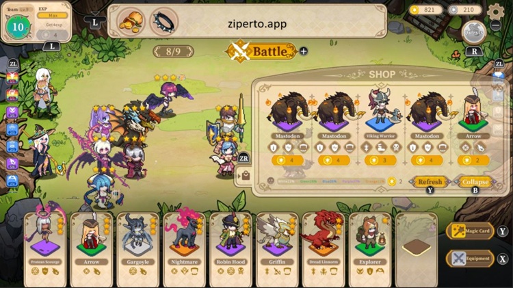 Girls of The Tower 2026 featuring female heroes, fantasy battles, minion cards, and pixel art strategy gameplay.