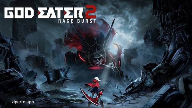 God Eater 2 Rage Burst 2026 featuring God Eaters, transforming weapons and intense hunting battles.