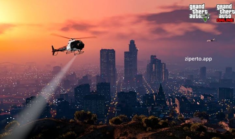 Grand Theft Auto V Enhanced gameplay featuring Los Santos exploration, action missions and upgraded next-generation visuals.