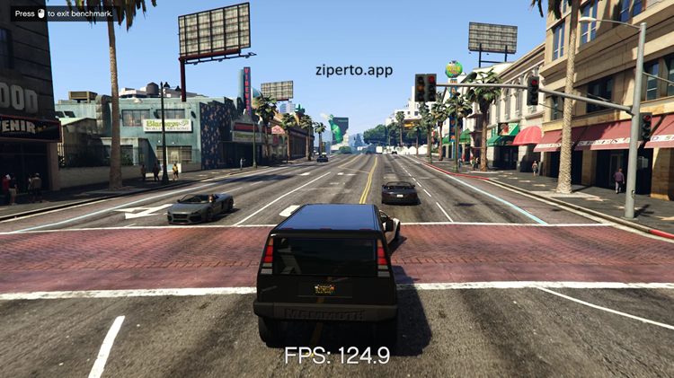 Grand Theft Auto V Enhanced gameplay featuring Los Santos exploration, action missions and upgraded next-generation visuals.