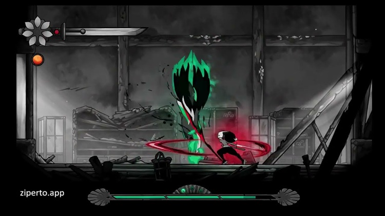 Gurei gameplay showcasing fast-paced combat, mysterious exploration, atmospheric environments and powerful boss encounters.
