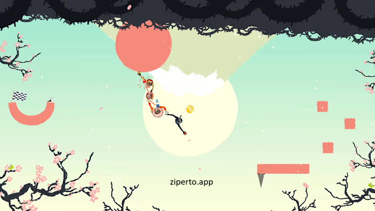 Heave Ho 2 gameplay featuring hilarious physics platforming, cooperative climbing, teamwork challenges and party fun.