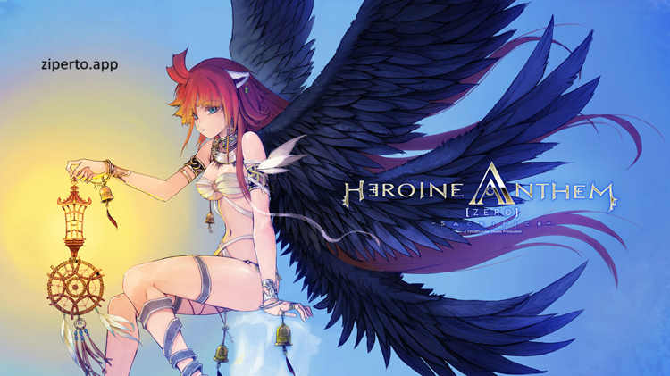 Heroine Anthem Zero Episode 1 2026 featuring Wanin and Shama in a detailed fantasy world.
