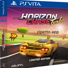 Horizon Chase Turbo 2026 featuring colorful racing cars, retro tracks, Nitro boosts and fast arcade racing action.