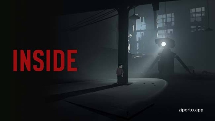 INSIDE 2026 featuring a young boy, dark environments, eerie laboratories and atmospheric 2D platforming.