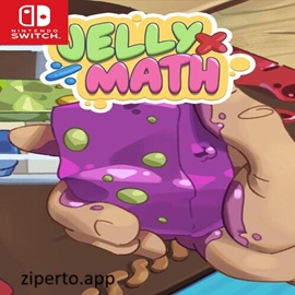 Jelly Math gameplay showing colorful jelly characters, numerical puzzles and bright educational activities.