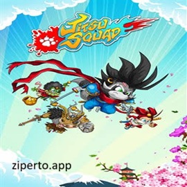 Jitsu Squad 2026 characters fighting enemies with colorful attacks in a fast-paced beat ’em up.